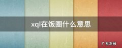 xql在饭圈什么意思 饭圈sql是什么意思
