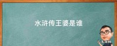 水浒传王婆是谁 水浒传的王婆是谁