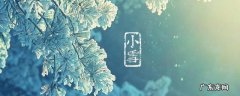 小雪代表什么寓意起名字 小雪代表什么