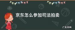 京东司法拍卖怎么操作 京东怎么参加司法拍卖