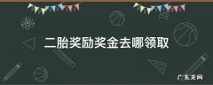 二胎奖励奖金去哪领取 北京二胎奖励奖金去哪领取