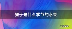 提子是什么季节的水果 提子是夏季水果吗