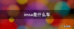 imsa是什么车 Im是什么车