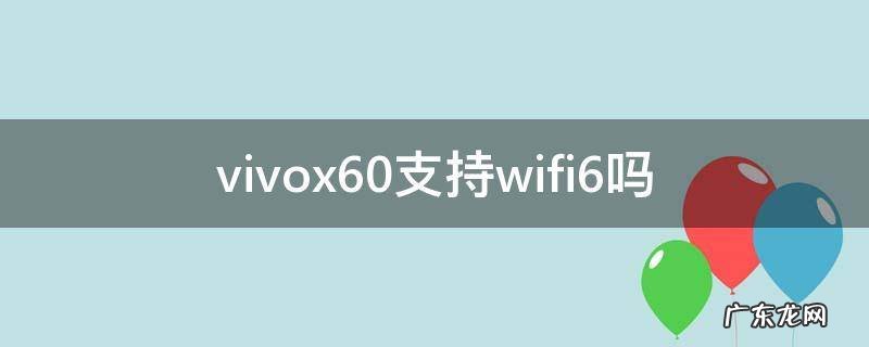 vivox60支持wifi6吗 vivox60支持双wifi吗