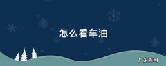 怎么看车油 怎么看车油耗几个油
