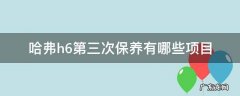 哈弗h6第三次保养有哪些项目 哈弗h6第三次保养什么