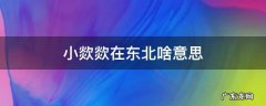 小欻欻在东北啥意思 东北小小的意思是什么