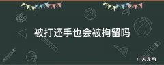 被打还手也会被拘留吗 挨打还手会被拘留吗