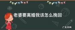 老婆要离婚我该怎么挽回语句 老婆要离婚我该怎么挽回