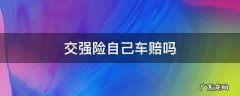 交强险自己的车赔吗 交强险自己车赔吗