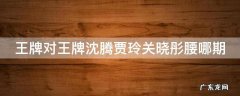 王牌对王牌沈腾贾玲关晓彤腰哪期 王牌对王牌沈腾调侃关晓彤