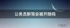 公务员醉驾会被开除吗 公务员醉驾会被开除吗?