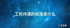 工伤待遇的标准是什么 工伤待遇的工资标准