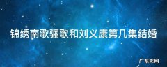 锦绣南歌骊歌流产哪一集 锦绣南歌骊歌和刘义康第几集结婚