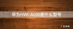 华为HWI-AL00是什么型号 华为hwial00是什么型号链接自拍杆连不上