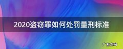 2020盗窃罪如何处罚量刑标准 盗窃如何定罪罪量刑标准2020