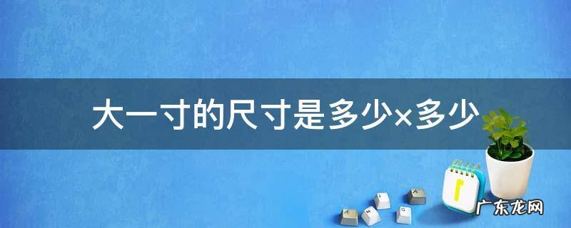 大一寸是什么尺寸 大一寸的尺寸是多少×多少