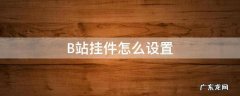 B站挂件怎么设置 b站攻略组挂件有什么用