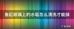 鱼缸玻璃上的水垢怎么清洗才能掉 鱼缸的玻璃水垢怎么去除