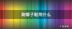 刷椰子鞋用什么 刷椰子鞋用什么刷的干净