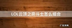 云顶之弈四斗士有什么组合 LOL云顶之弈斗士怎么组合