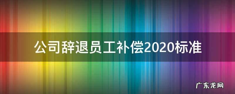 公司辞退员工补偿2020标准年满十年滴如何赔偿 公司辞退员工补偿2020标准