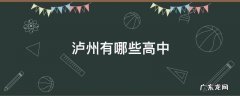 泸州有哪些高中 泸州有哪些高中招艺体生