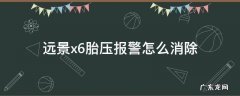 远景X6胎压显示 远景x6胎压报警怎么消除