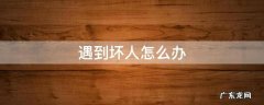 遇到坏人怎么办教案反思 遇到坏人怎么办