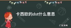 卡西欧的dst什么意思 卡西欧dst是