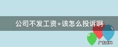 公司不发工资怎么起诉 公司不发工资