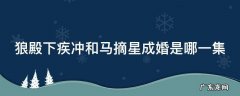 狼殿下疾冲和马摘星成婚是哪一集 狼殿下疾冲马摘星圆房了吗