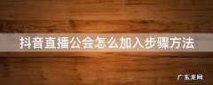 怎么加入抖音直播公会有底薪吗 抖音直播公会怎么加入步骤方法