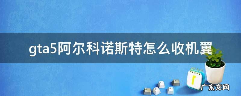 gta5阿尔科诺斯特怎么收机翼 gta5飞机怎么收机翼