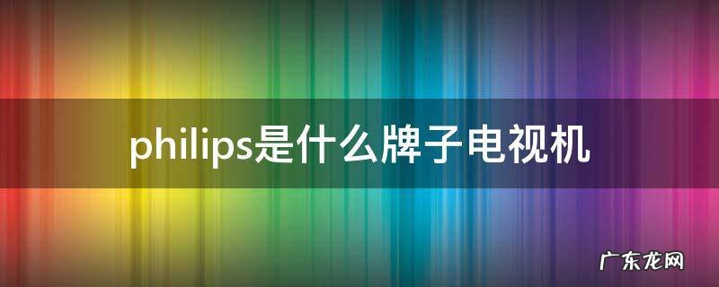 philips是什么牌子电视机 philips是什么牌子电视机怎么投屏