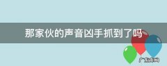 那家伙的声音凶手抓到了吗 那家伙的声音凶手是警察