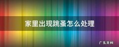 家里出现跳蚤怎么处理 家里面有跳蚤怎么处理