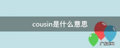 cousin是什么意思怎么读 cousin是什么意思