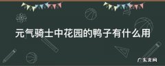 元气骑士中花园里的小黄鸭有什么用 元气骑士中花园的鸭子有什么用