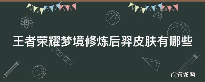 王者荣耀梦境修炼后羿皮肤有哪些 王者荣耀梦境修炼后羿皮肤黄金射手座能用吗