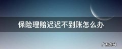 保险理赔迟迟不到账怎么办 保险公司理赔迟迟不到账怎么办