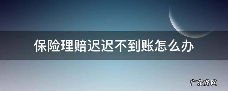 保险理赔迟迟不到账怎么办 保险公司理赔迟迟不到账怎么办