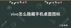 如何隐藏vivo手机桌面图标 vivo怎么隐藏手机桌面图标