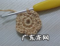 简单小花的钩法
