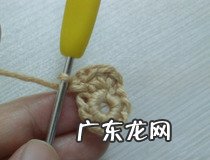 简单小花的钩法