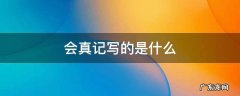 会真记写的是什么 记真是什么意思