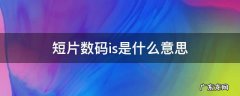 短片数码is是什么意思 短片数码is有用吗