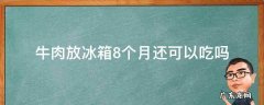 牛肉放冰箱保鲜半个月还能吃吗 牛肉放冰箱8个月还可以吃吗