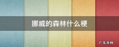 挪威的森林什么梗 叫女生看挪威的森林是什么梗