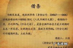 借款后补写借条怎么写,补写的借条怎么写才有法律效力